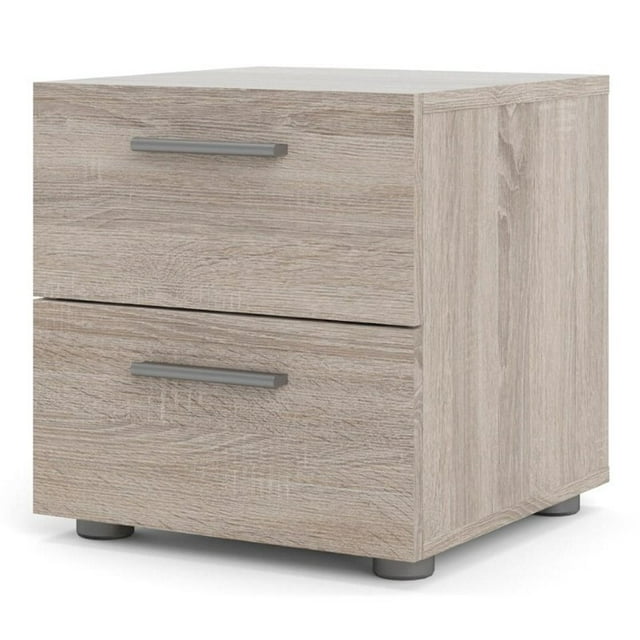Tvilum Austin Moderne Table de Nuit à 2 Tiroirs en Truffe