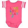 thumbnail image 3 of Inktastic Live Love Play Violin Girls Baby Bodysuit, 3 of 5