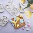 thumbnail image 4 of Moldes para fondant con temática marina, 4 piezas, cola de sirena, concha, estrella de mar, moldes de silicona para hornear, decoración de pasteles, jabón de chocolate, elaboración, 4 of 5