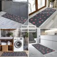thumbnail image 2 of Pioneer Flower Floral Print Pattern Kitchen Rug Mat,Kitchen Runner Rugs Non Skid Washable,Decorative Kitchen Floor Mats for Kitchen,Sink,Laundry,17"X47", 2 of 5