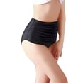 thumbnail image 5 of LIORA Women’s High Waist Bikini Swim Pants Shorts Shirred Tummy Control Bottom Bathing Suit Swimwear, 5 of 5