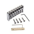 thumbnail image 1 of Wosthever Puentes de metal Herramienta instalada Superficie lisa Sillín de 7 cuerdas Ajuste de afinación Suministros de guitarras Accesorios mejorados Accesorios para instrumentos musicales, 1 of 6