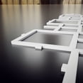 thumbnail image 5 of Ekena Millwork 19 7/8"W x 11 3/8"H x 3/8"T Small Carlisle Decorative Fretwork Wall Panels in Architectural Grade PVC, 5 of 9