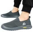 thumbnail image 5 of Men's Cloth Shoes New Breathable Not Stinky Feet Mesh Shoes One Foot Stirrup Lazy Shoes Soft Bottom Casual Shoes Man Shoes For Men, 5 of 8