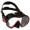 thumbnail image 2 of Combo Adulto Máscara & Tubo CRESSI  F-Dual & Supernova Dry Negro/Rojo, 2 of 5