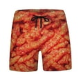 thumbnail image 1 of NaWent Shorts pour Hommes en Solde, Shorts de Plage Réalistes Imprimés 3D, Rouge Pastèque L, 1 of 9