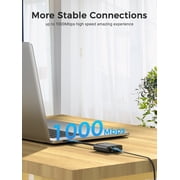 Clearance!!! USB C to Ethernet Adapter, 5 Gbps 100W PD Charging Port, USB-C to RJ45 Ethernet LAN Network Adapter with MacBook Pro/Air, Laptop, Surface, Galaxy, Dell XPS, HP, Android, Windows