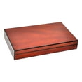 thumbnail image 2 of DUCIHBA Travel Cigar Humidor Box - Spanish Cedar Wood with Hygrometer & Humidifier - Cherry Color, 2 of 7