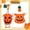 D, variant on Porch Goose Outfits for 23/17'' Lawn Goose Statue Birthday Halloween Christmas Fall Lawn Goose Clothing Costume Porch Goose Wigs for Outdoor Garden Yard Decor, Halloween Patio Decor