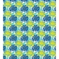 thumbnail image 3 of Ambesonne Floral Duvet Cover Sets, Paintbrush Streaks Doodling, 2-King, Dark Sky Blue Turquoise, 3 of 7