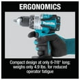 thumbnail image 2 of Makita XPH16Z 18V LXT Lithium-Ion Compact Brushless Cordless 0.5-Inch Hammer Driver-Drill Tool with Variable 2-Speed and Dual LED Lights, 2 of 8