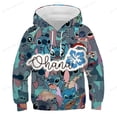 thumbnail image 2 of Sudadera con capucha de Disney Stitch impreso lindo primavera y otoño pulóver Casual Harajuku moda pulóver Kawaii Top niños y niñas 120 heqiyong CONDUJO, 2 of 2