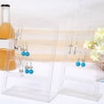 thumbnail image 2 of 24/48 Holes Earrings Display Stand Holder Jewelry Show Rack Acrylic Organizer, 2 of 8