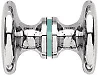 CRL Brushed Nickel Traditional Style Single-Sided Door Knob