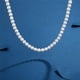 thumbnail image 3 of Collar de perlas para hombre y mujer, collar de cuentas de hilo Simple hecho a mano, joyería de moda para hombres y niñas, collares para banquete de boda 2022, 3 of 4