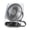 Grey, variant on White Portable Fan Usb Rechargeable Multi Gear Wind Levels Wall Mounted Standing 6.83X5.55X1.61In Quiet Operation Energy Saving For Travel Home Office Bedroom