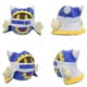 thumbnail image 5 of 10 piezas/venta al por mayor, figuras de peluche de Kirby, juguetes de Anime Star Kirby Magolor Chef Kirby Ghost Starry Sky Grey Kirby, peluche de animal de peluche, 5 of 5