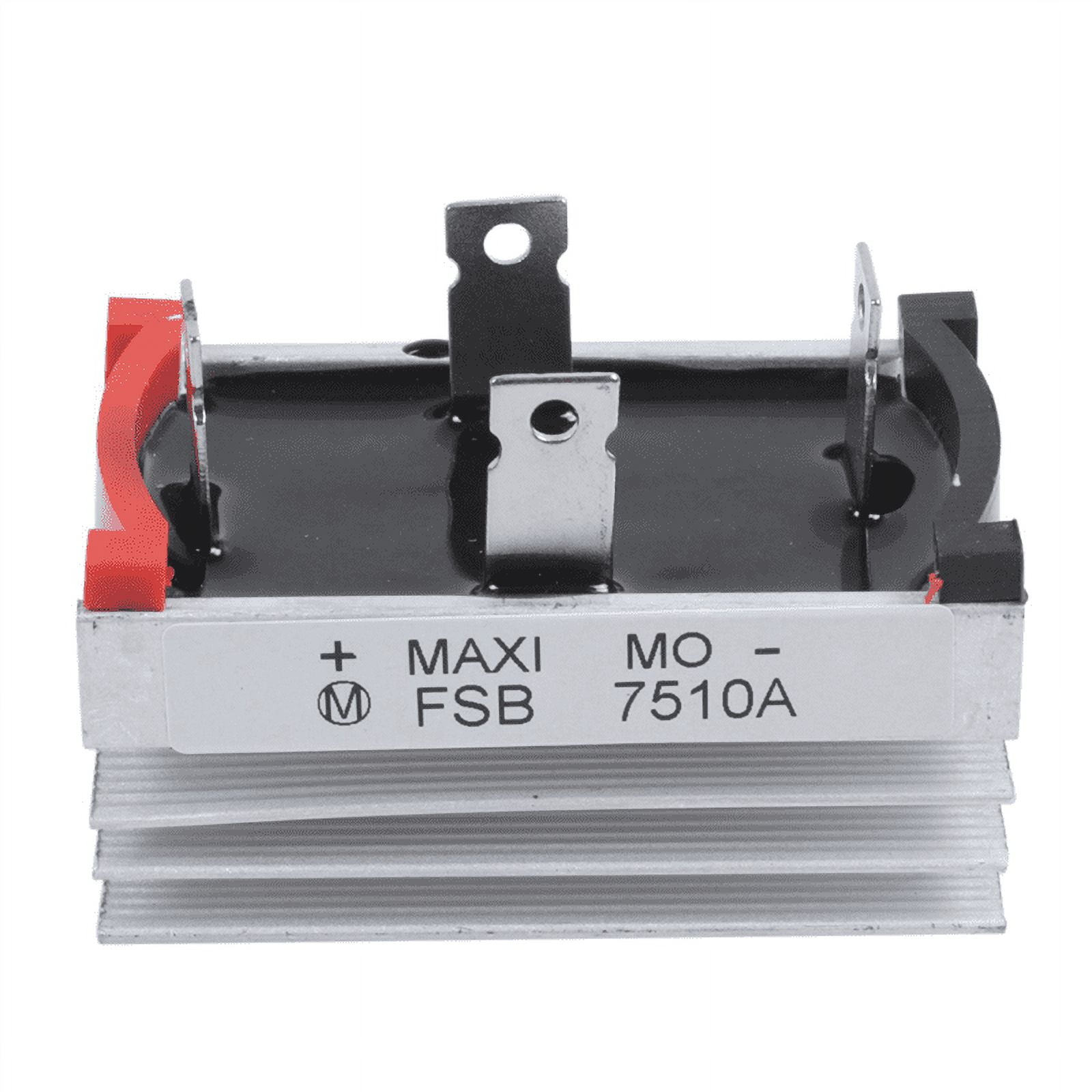 10X Aluminum Heatsink Base Single Phase Bridge Rectifier Diode 75A 1000V,10 x Bridge Rectifier,As shown