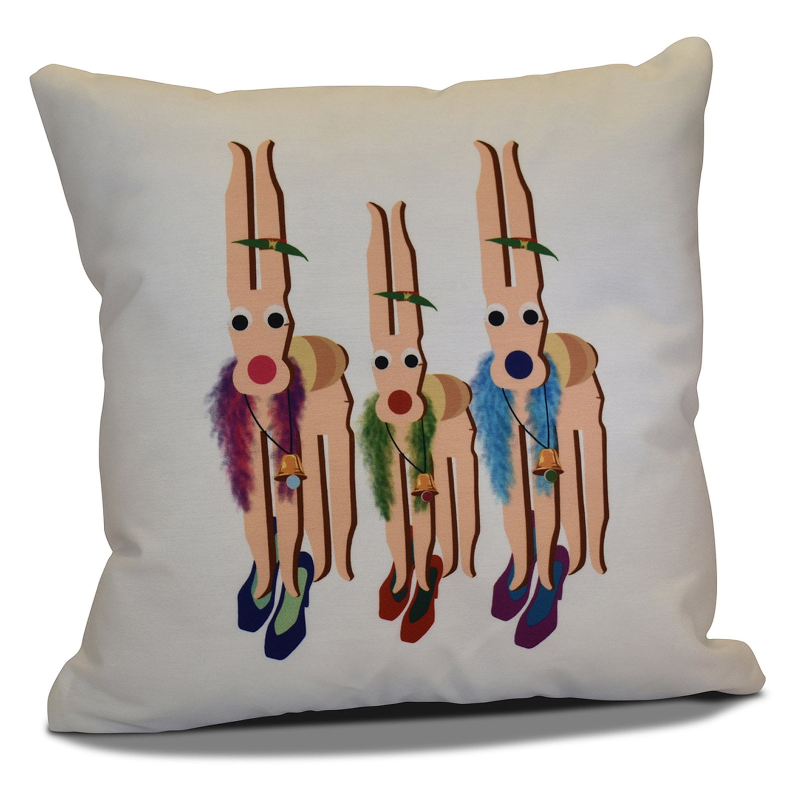 Merry Angels Pillow E by design PHGN688WH1-26 26 x 26-inch White Merry Angels Pillow E by design PHGN688WH1-26 26 x 26-inch White