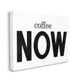thumbnail image 3 of Stupell Industries Coffee Now Phrase Food & Beverage Painting Gallery Wrapped Canvas Print Wall Art, 48 x 36, 3 of 7
