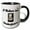 Black/White, variant on 3drose, I Believe in Shakespeare, 11oz Two-tone Black Mug