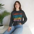 thumbnail image 5 of I Love My Husband But Sometimes I Wanna Square Up, Funny Wife Sweatshirt, 5 of 5