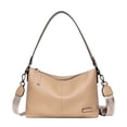 thumbnail image 1 of Sonducket Bolso de hombro de PU para mujer, moderno y versátil, de gran capacidad y con correa ajustable Bolsas de mensajero y de hombro caqui, 1 of 6