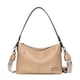 thumbnail image 1 of Jumpingount Bolso de hombro de PU para mujer, moderno y versátil, de gran capacidad y con correa ajustable Bolsas de mensajero y de hombro caqui, 1 of 6