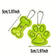 thumbnail image 3 of Reflector Pendant Dog - Double-sided Reflective Pet Collar Tag Charm Night Safety Visibility Accessory for Dogs Cats Outdoor Walking Glow in Dark Hanging Decoration Pet Backpack Keychain C, 3 of 6