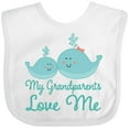 thumbnail image 3 of Inktastic My Grandparents Love Me Childs Boys or Girls Baby Bib, 3 of 4