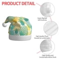 thumbnail image 4 of Haiem Pineapples1 Pattern Santa Hat Confortable Velvet Christmas Hat for Christmas Party Favors Fit for Adults Men Women, 4 of 6