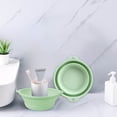 thumbnail image 2 of Foldable Wash Basin, Portable Collapsible Sink for Student Dormitories and Outdoor Travel, Space Saving Plastic Tub for Home Use, Vegetable Washing, and Laundry, 2 of 9