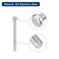 thumbnail image 4 of 304 Stainless Steel Machine Screws 20 Pack M3x40mm Slotted Drive Pan Head Screw Bolts, 4 of 5