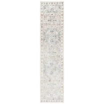 SAFAVIEH Alenia Karaugh Medallion Runner Rug, Grey/Beige Gold, 2' x 8'