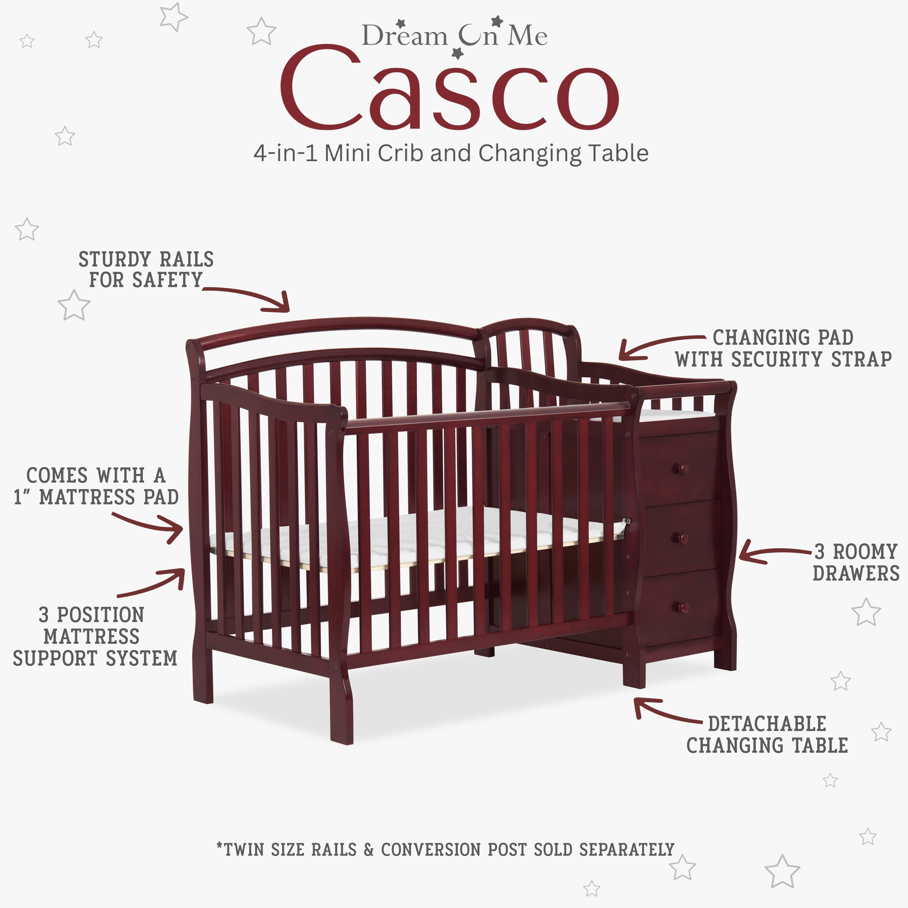 Dream on me casco deals