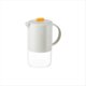 thumbnail image 1 of Jarra de Agua de Vidrio Portátil con Tapa Cafetera de Cocina con Asa Cafetera Tetera Cafetera 1500 Ml Gris, 1 of 5
