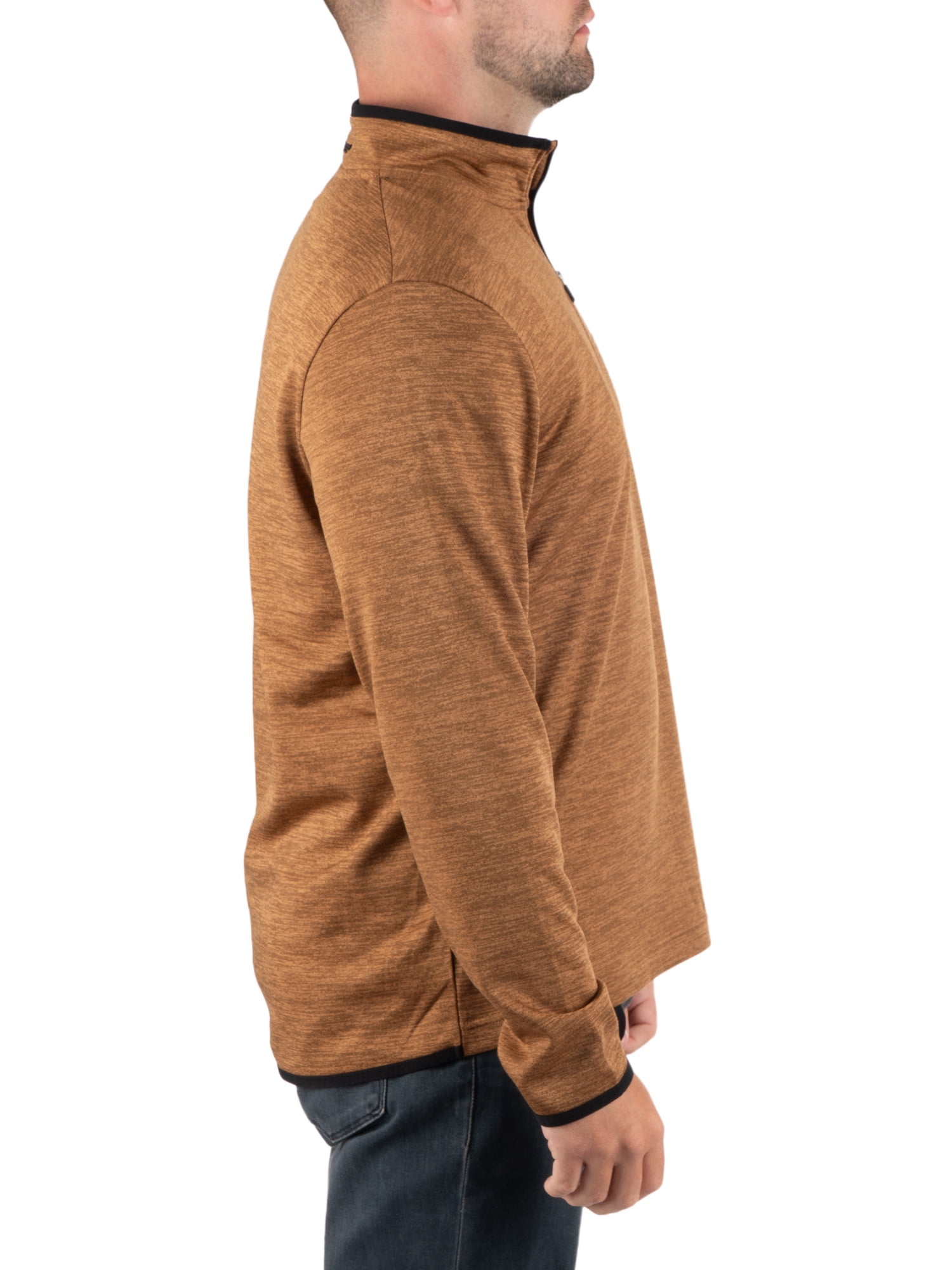 Realtree Men's Fleece Quarter Zip Pullover Sweatshirt, Sizes S-2XL