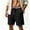 #02 Black 【Mix, Match & Rotate: Stock Up on Daily Colors】, variant on Men's Loose Knit Drawstring Elastic Waist Shorts, Jogger Sweatpants, Casual Straight Leg, Breathable Lightweight Stretchy, Gym Workout Daily Beach Summer Activewear Essentials