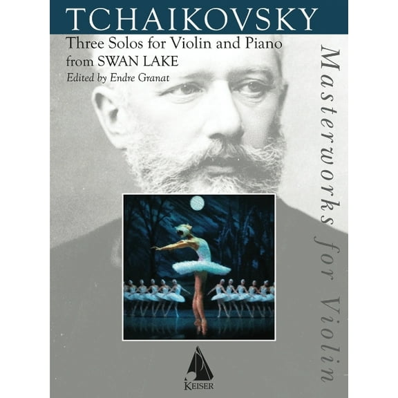 Three Solos for Violin and Piano from Swan Lake (Paperback)