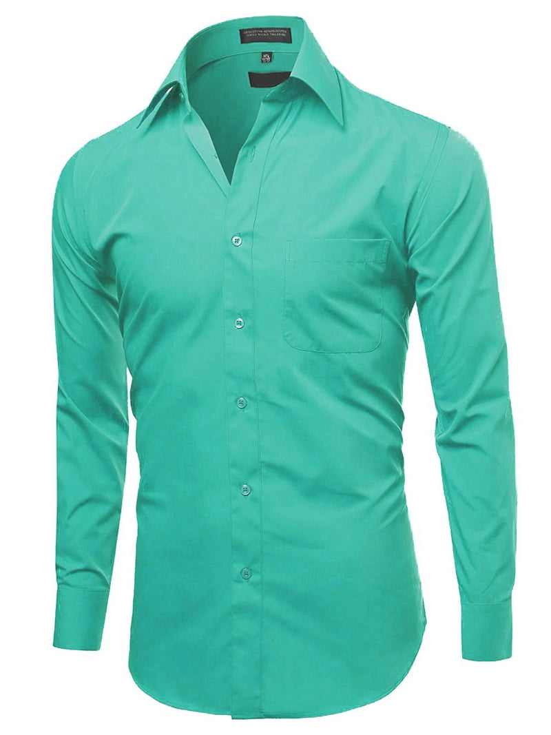 aqua blue dress shirt Men's Wing Tip Aqua Blue Tuxedo Shirt – New Era Factory Outlet