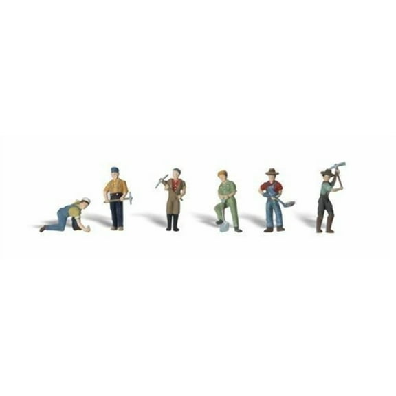 Woodland Scenics N Track Workers WOOA2148