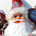 thumbnail image 3 of Christmas Showcase Decoration Sitting Santa Claus Puppet Window Furnishing Ornament, 3 of 4