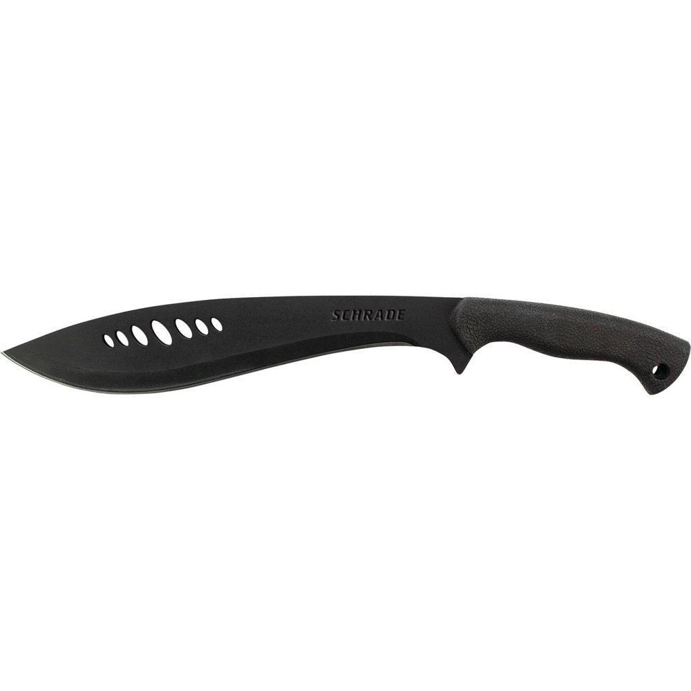 Schrade Small Full Tang Kukri Machete Fixed Blade SafeTGrip Handle