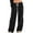 Black, variant on Ediodpoh Sweatpants Women High Waisted Lined Jogger Pants Solid Color Drawstring Straight Leg with Pockets Grey L