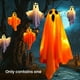 thumbnail image 5 of Halloween Ghost with Lights Happy Halloween Decorations for Home Favors Hanging Ghost Lantern, 5 of 5