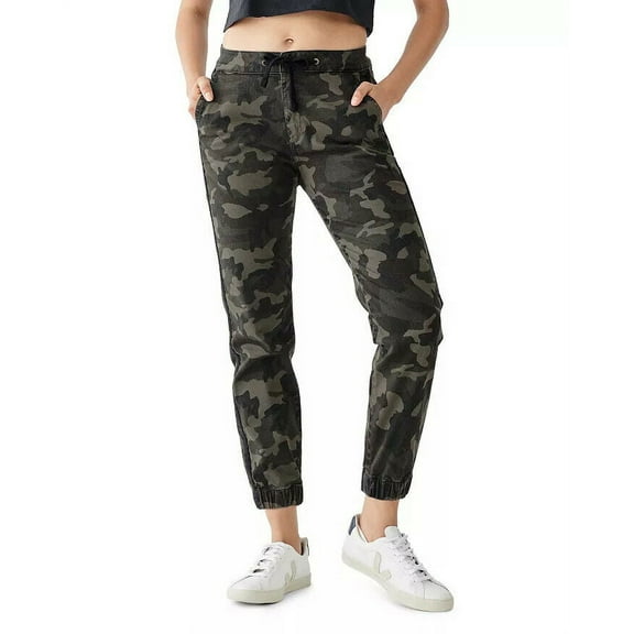 DL1961 Gwen Camouflage Jogger Pants Size 31 Green MSRP $169
