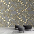 thumbnail image 1 of 3D Wallpaper Golden Tree Leaves SKU# WAL0243, 1 of 1