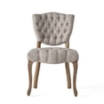 thumbnail image 4 of Case Tufted Dining Chair with Cabriole Legs (Set of 2), 4 of 12