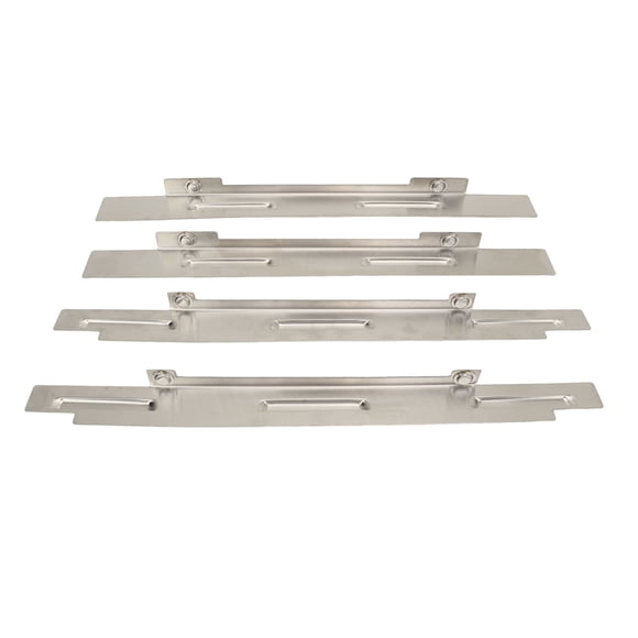 <p>Accesorios para plancha con protección contra el viento 4 Uds protector contra el viento para horno acero inoxidable Universal para acampar</p> ANGGREK Otros