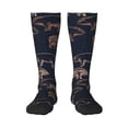 thumbnail image 2 of Lsque Pig Farm Printed Crew Socks Men's Women's LightWeight Thin Casual Calf Socks ,Knee High Socks,Cotton Socks, 2 of 9